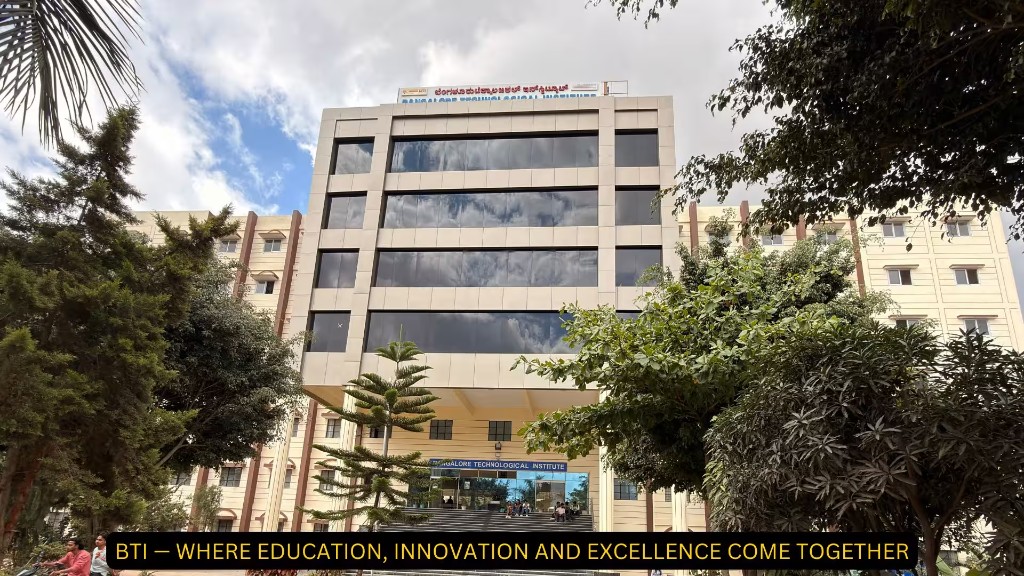 Bangalore Technological Institute main building entrance, Bengaluru