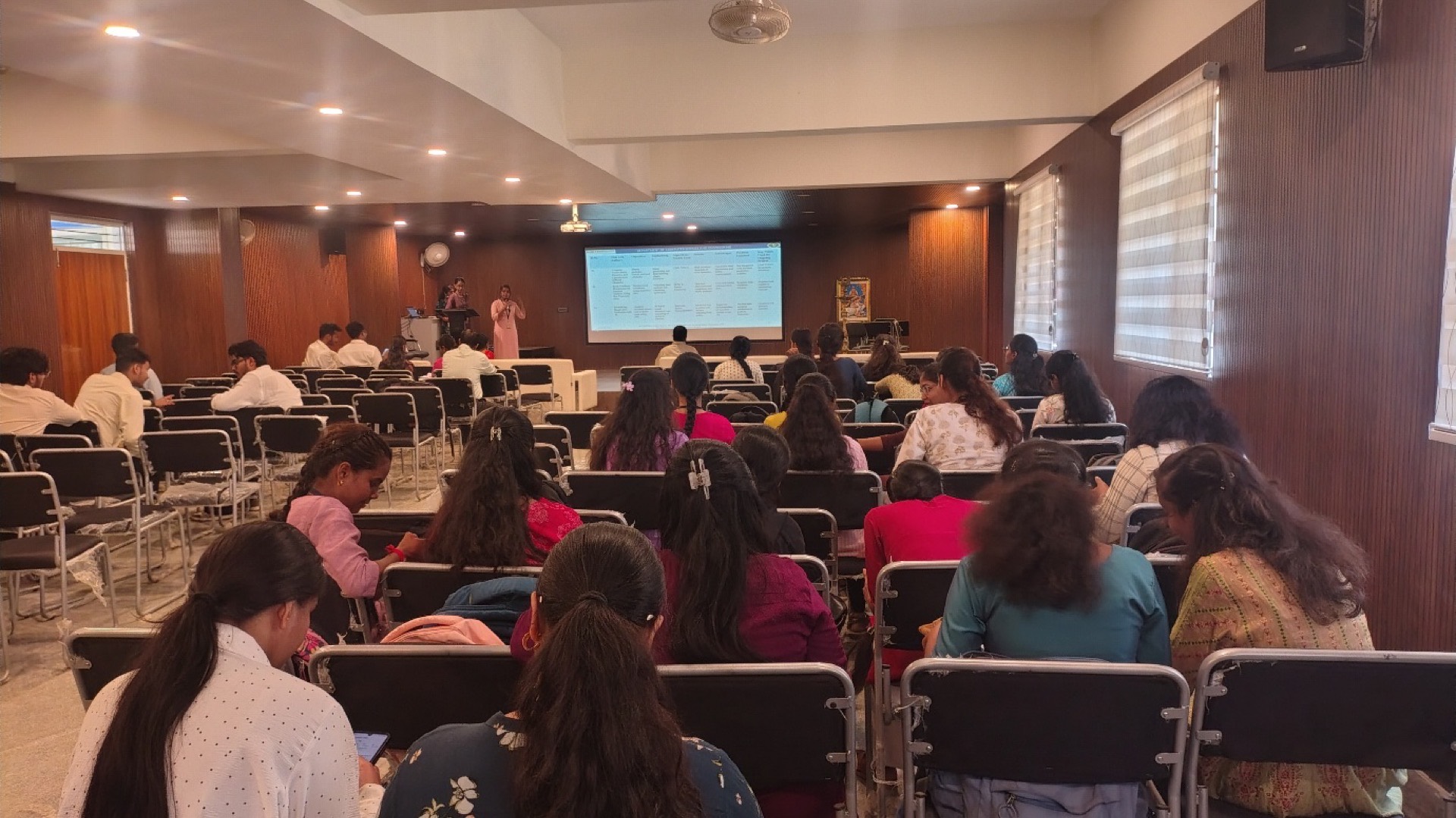 Aptitude training session at BTI