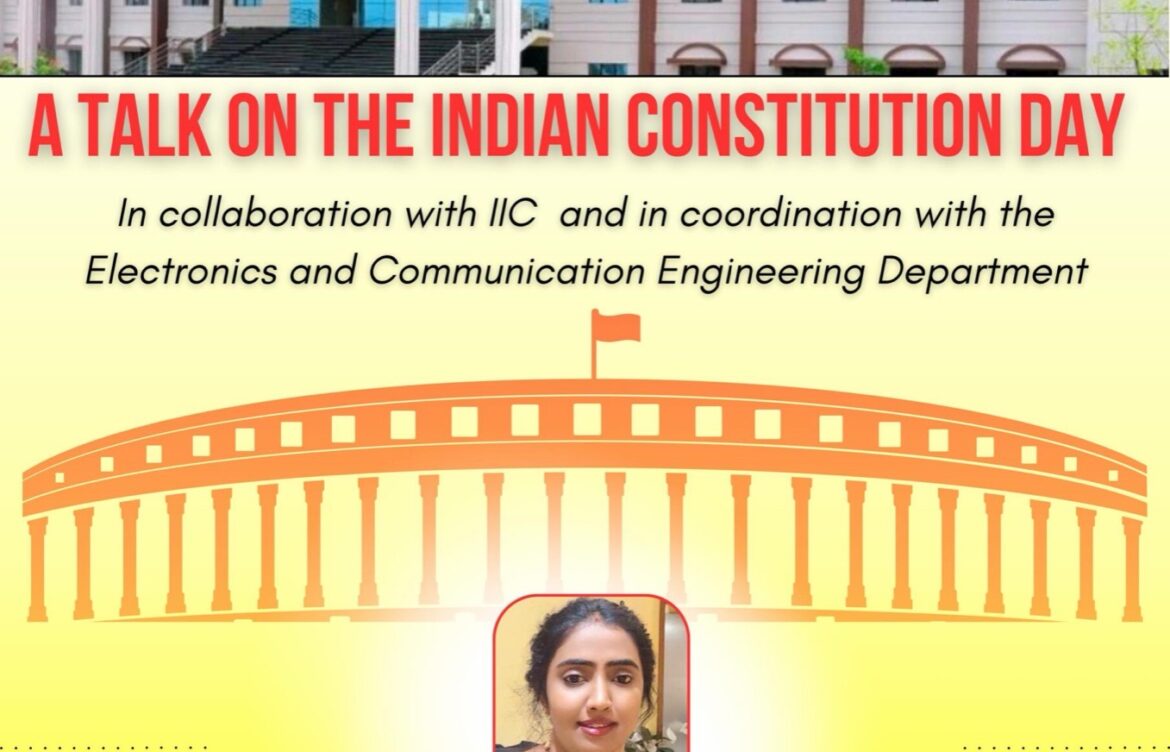 Talk on Indian Constitution Day