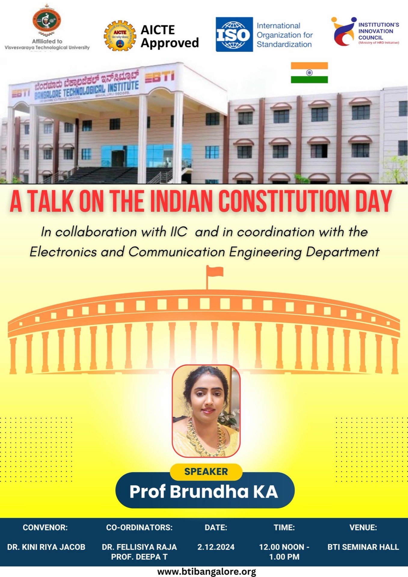 Talk on Indian Constitution Day