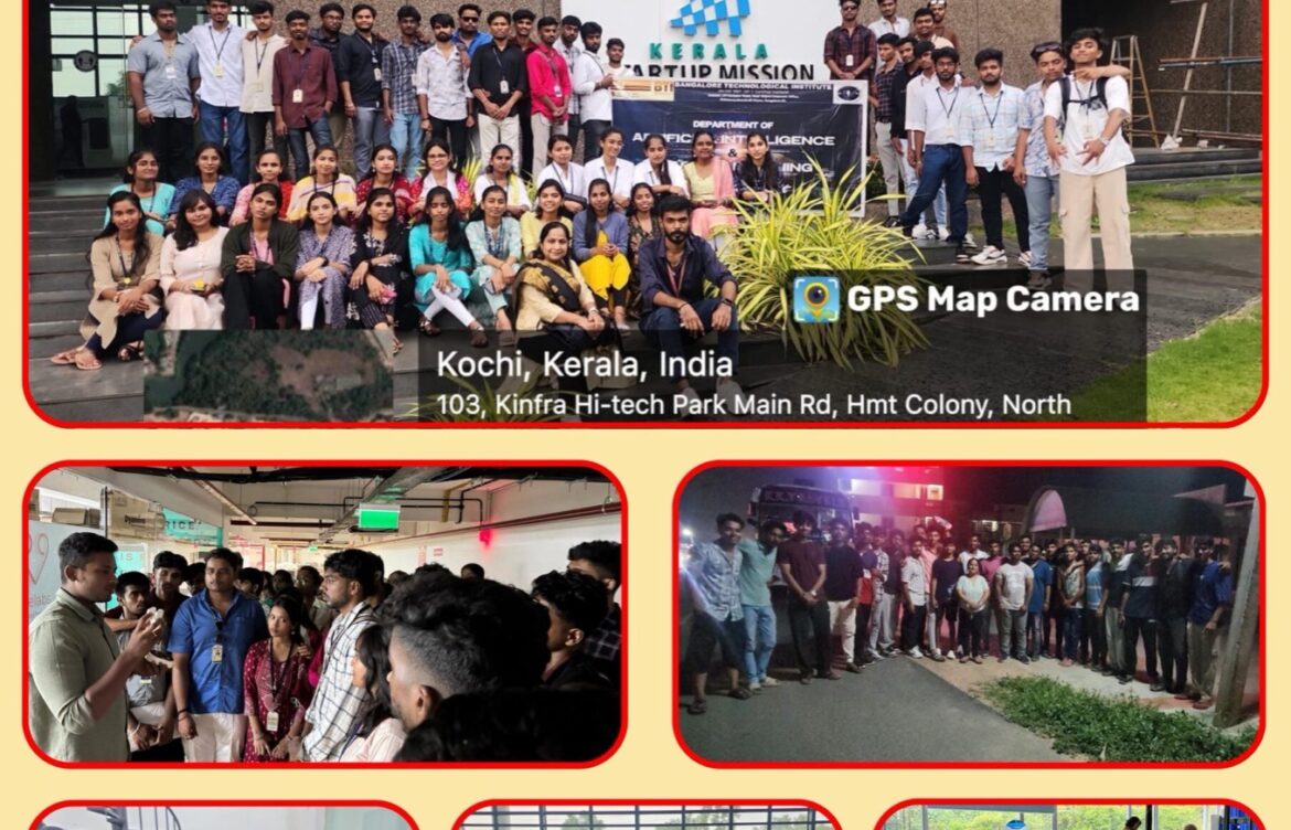 Students Outreach Activity-AI&ML Industrial Visit to Kerala
