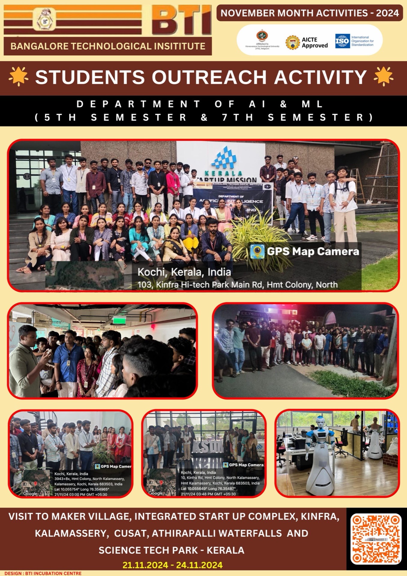 Students Outreach Activity-AI&ML Industrial Visit to Kerala